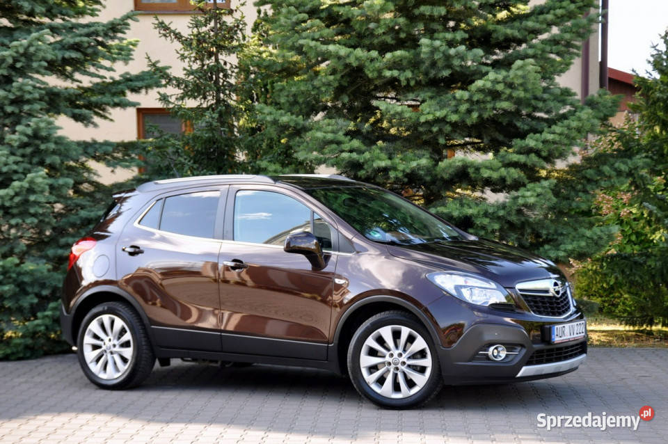 Opel Mokka 14T140XenonLedNaviKameraSkóryRelingI mazowieckie Ostrów Mazowiecka