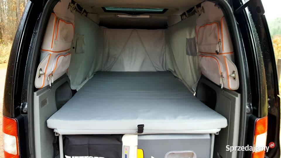 VW Caddy Tramper kamper Westfalia 19TDI Automat Rok produkcji 2007 Kampery Gdańsk