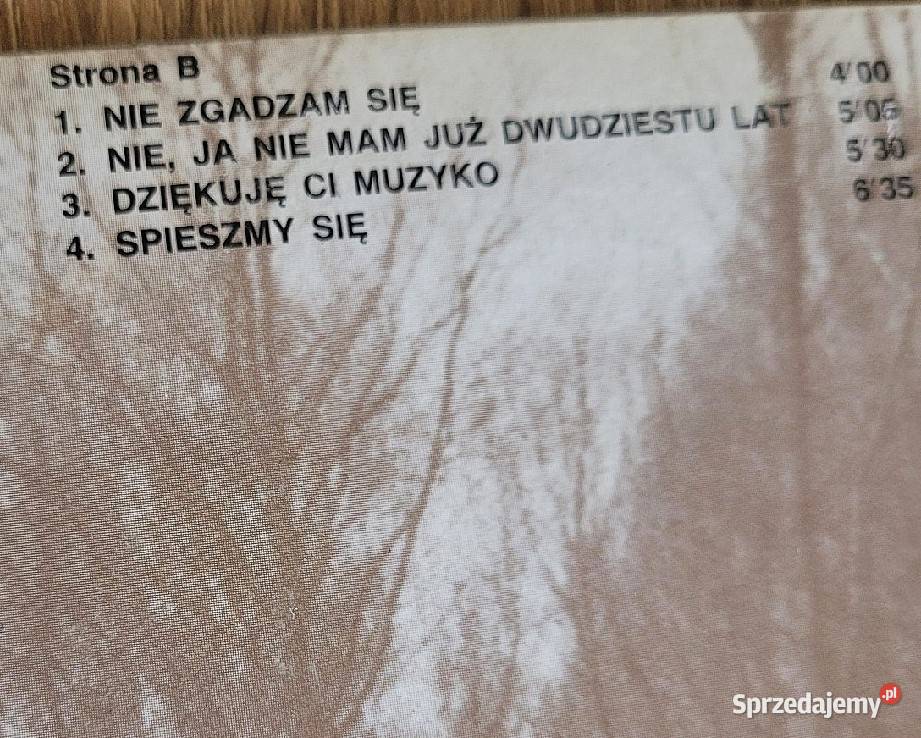 Leszek Długosz płyta winylowa z roku 1988 płyta winylowa