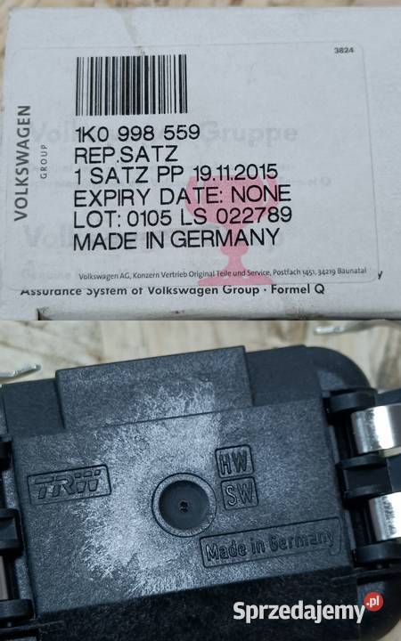 VOLKSWAGEN SKODA AUDI ZESTAW NAPRAWCZY SENSOR osobowe Pleszew sprzedam