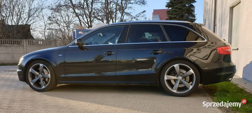 Audi A4 B8 30 CDUC 2014r Quattro Sstronic Sline mazowieckie Siedlce
