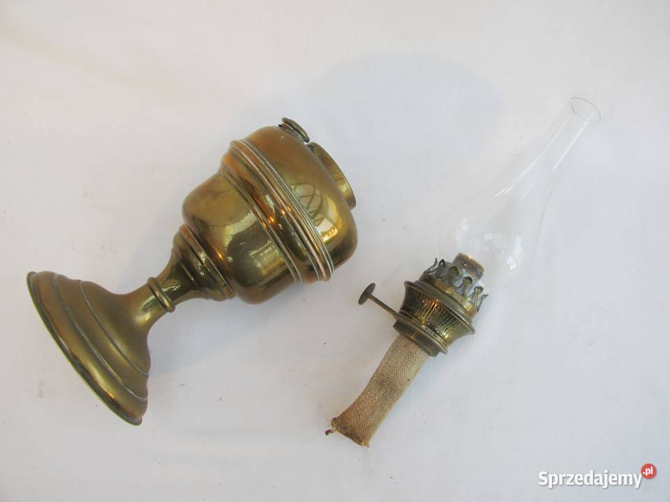 Lampka Lampa naftowa mosiądz II