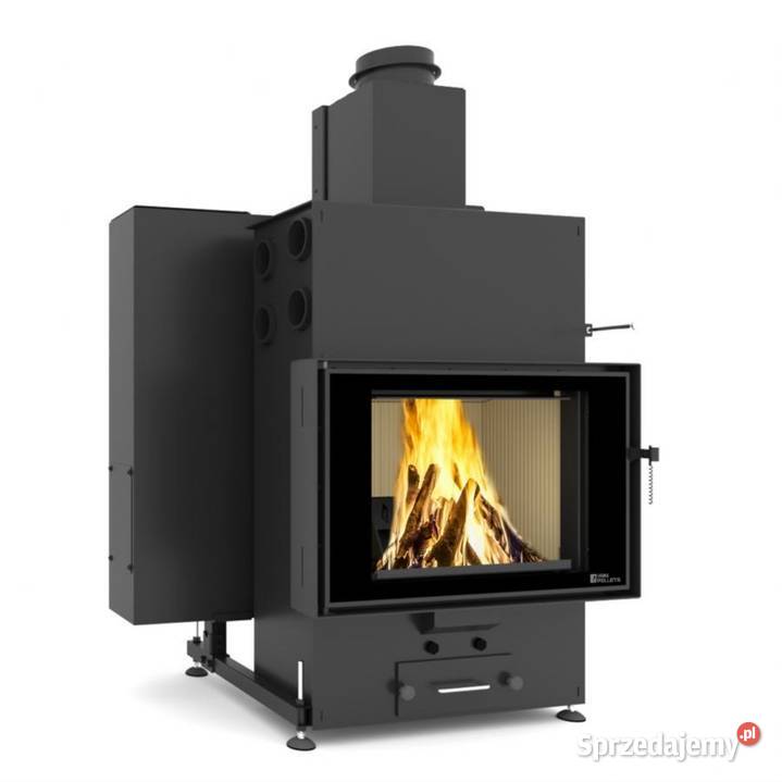 LOUIS PANORAMA AIR 10 kW TWIN GLASS Kominek Warszawa