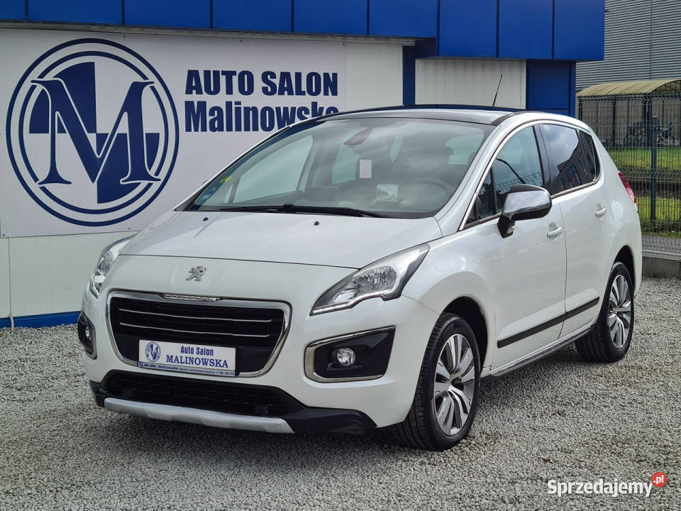 Peugeot 3008 SzklanyDach Navi Kamera HeadUp komputer pokładowy 3008 sprzedam