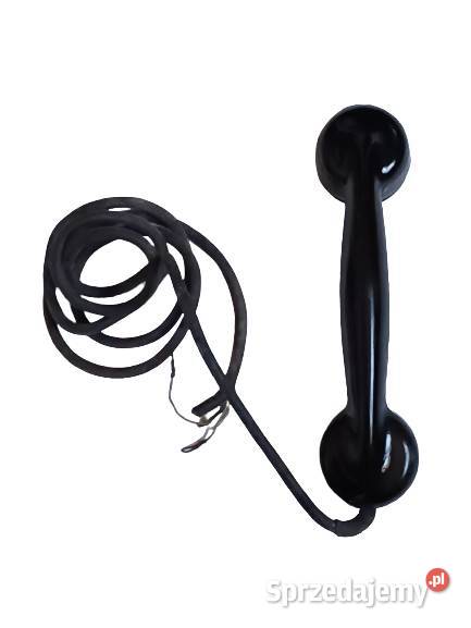 Stara słuchawka bakelitowa niekompletna Rzeszów