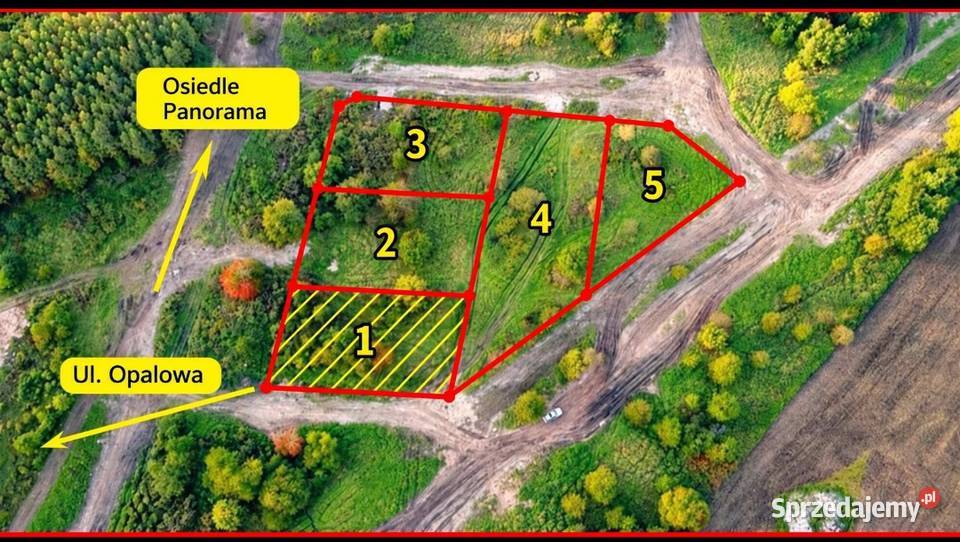Budowlana rejon Wodna Dolina i OsPanorama zachodniopomorskie Koszalin