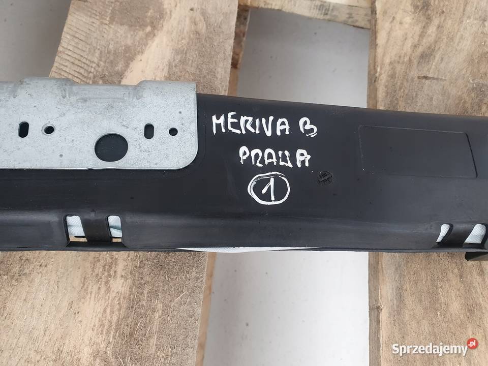 Opel Meriva B 1013r PRAWA KURTYNA POWIETRZNA Rudka sprzedam