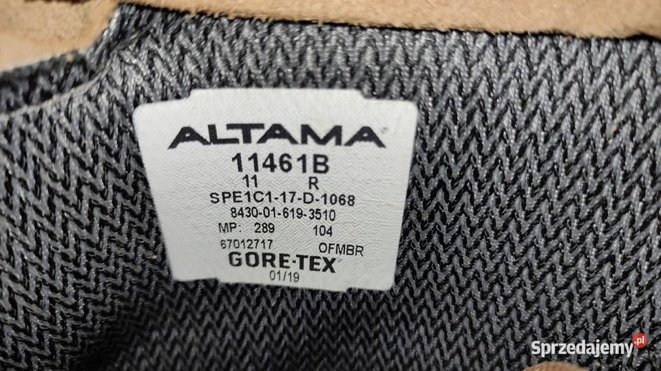 Oryginalne amerykańskie buty wojskowe US Army kujawsko-pomorskie Toruń