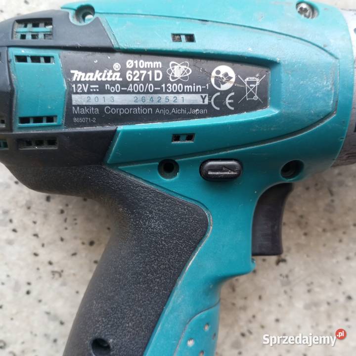 Makita 6271D 12V Wkrętarka wysyłka Złotoryja sprzedam