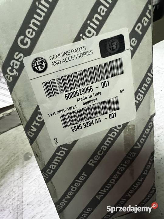 Klocki hamulcowe przód Alfa Romeo Stelvio Gulia