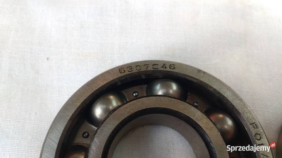 Łożysko kulkowe FŁT 6307 C 46 6307 NC 46 wał Chorzów sprzedam