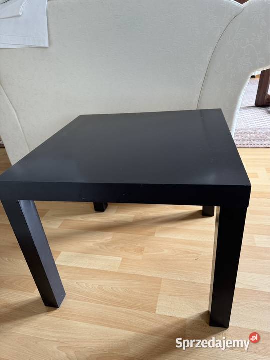 Łąck stolik czarny Ikea 55 x 55 x wys 45 55cm