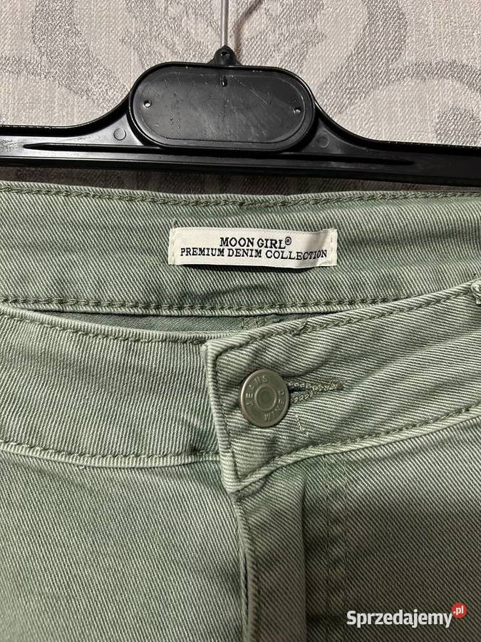 Szałwiowe dżinsy Mom Fit 4XL Moon Girl Warszawa