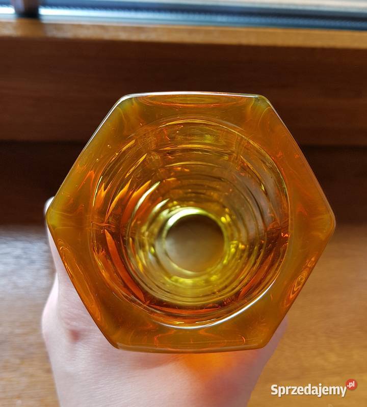 Wazon heksagonalny Kupczyk Ząbkowice kolorowe śląskie Dąbrowa Górnicza sprzedam