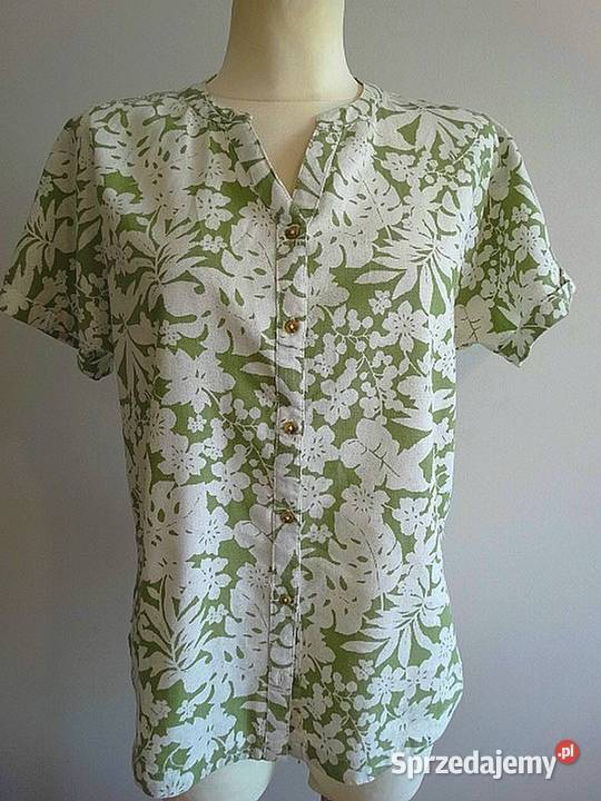 Bluzka Koszula Lniana Len Wiskoza Komfortowy podlaskie Łomża