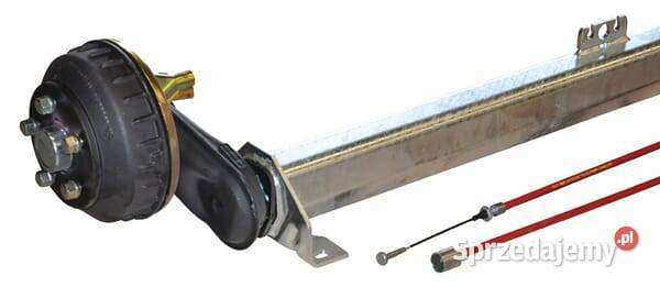 Oś hamowna przyczepy 247548 Kamionna