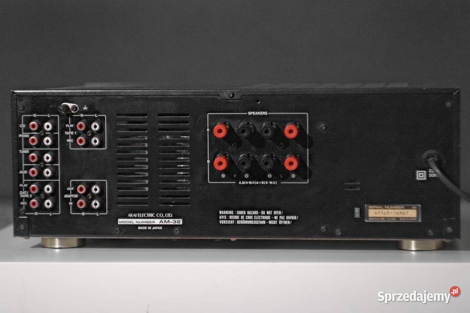 Akai AM32 w pełni sprawny solidny wzmacniacz Wrocław sprzedam