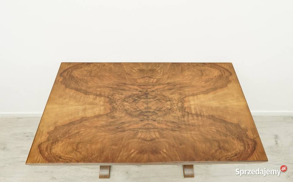 Zabytkowy stolik kawowykarcianydo gier ART DECO Jerka