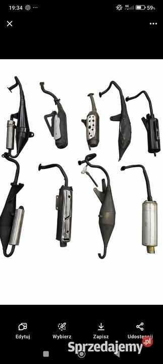 Tłumiki wydechy do skuterów 4T2T Plecka Dąbrowa sprzedam