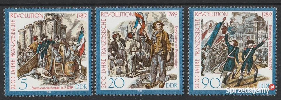 NIEMCY DDR NRD REWOLUCJA FRANCUSKA 1989 CZYSTE
