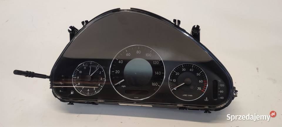 MERCEDES W211 LICZNIK ZEGARY MPH ANGLIK