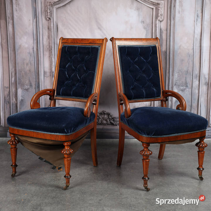 ARTexpert Para foteli w stylu wiktoriańskim Meble Dobrzany
