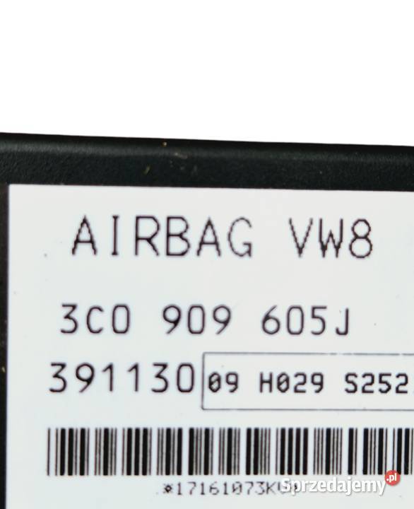 MODUŁ PODUSZEK POWIETRZNYCH SENSOR AIRBAG VW Działoszyce