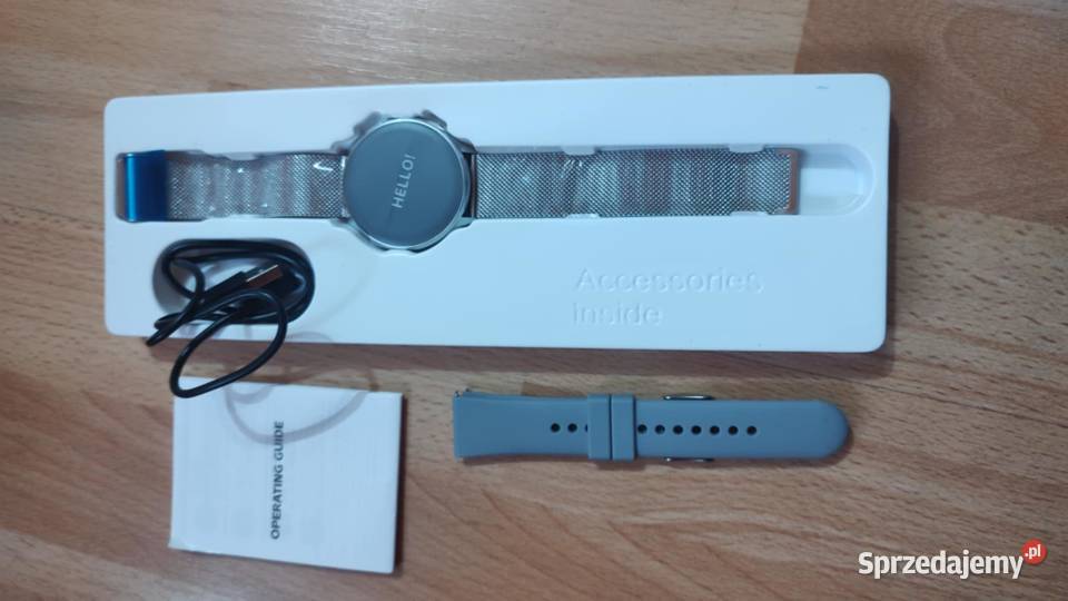 smartwatch damski ficloud pro s53 szary Książ Wielkopolski