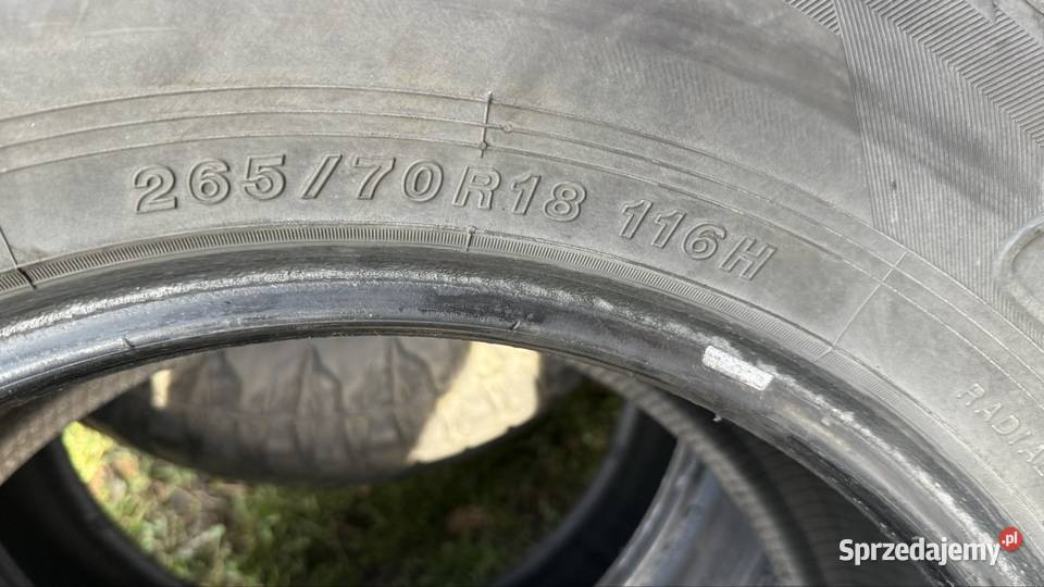 Yokohama geolander 26570 r 18 dwie sztuki całoroczne Samochodowe Zielonka