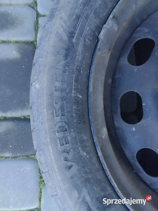 Opony letnie na felgach stalowych sprzedam kujawsko-pomorskie Okalewko sprzedam