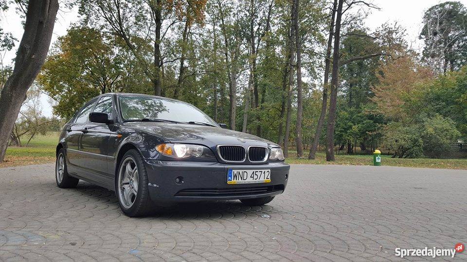 BMW E46 318d 2003 granatowy Nasielsk
