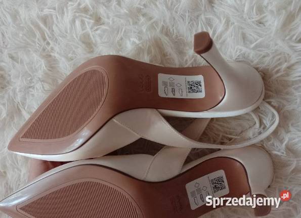 3940 ASOS DesignBiałe wytworne czółenka z małopolskie Kraków