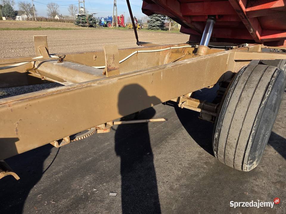 Przyczepa skorupowa knapik brimont 12 ton