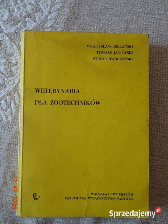 Podręcznik Weterynaria zootechników Kraków