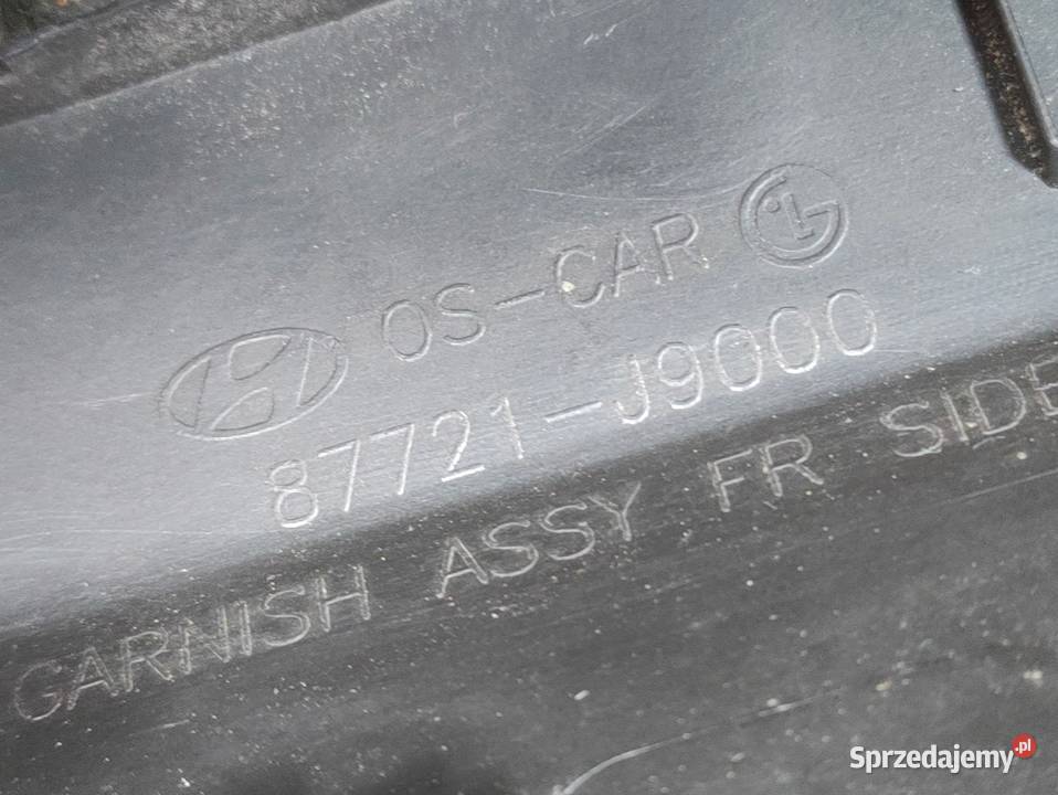 Listwa Drzwi Lewy Przód Hyundai Kona 1723 wielkopolskie Pleszew