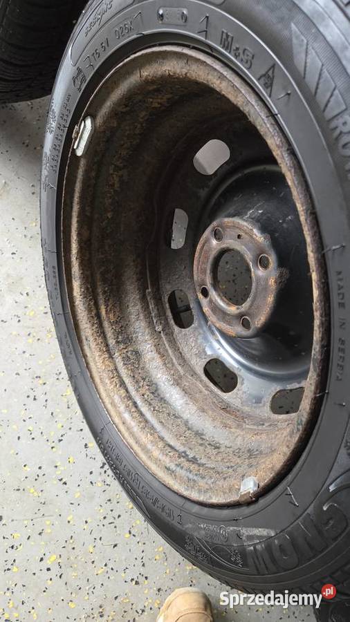 Koła Peugeot 15 4x100 stal zima Samochodowe dolnośląskie Dobrzykowice