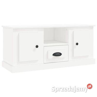 vidaXL Szafka pod TV biała 100x355x45 materiał