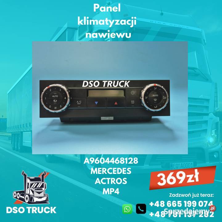 Panel klimatyzacji nawiewu A9604468128 MERCEDES Zawichost sprzedam