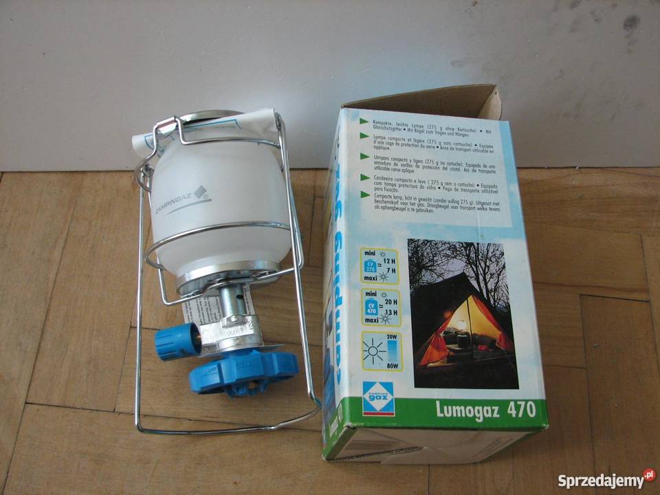 Lampa turystyczna Campingaz lumogaz 470 Gdynia