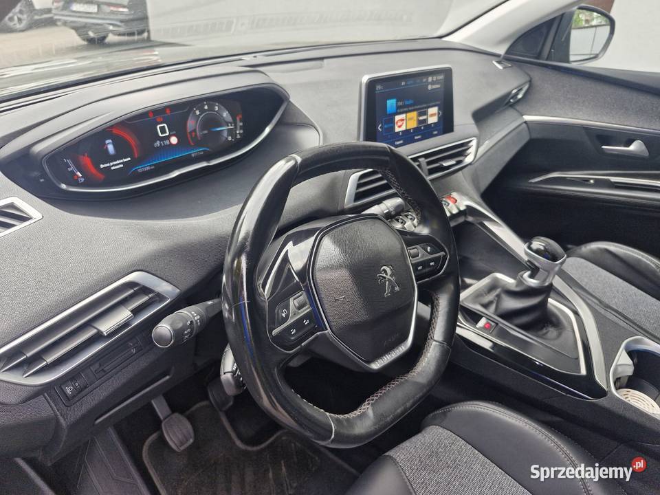 Śliczny Peugeot 3008 niski udokumentowany kurtyny powietrzne wielkopolskie