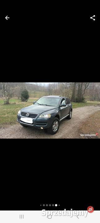 Ładny Touareg Mocny V8 42GAZ 310 Bezwypadek 4x4 Jeżów Sudecki