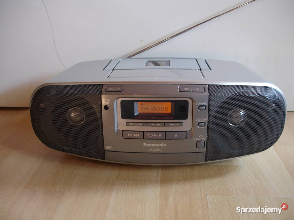Radiomagnetofon PANASONIC RXD50 Zielona Góra sprzedam