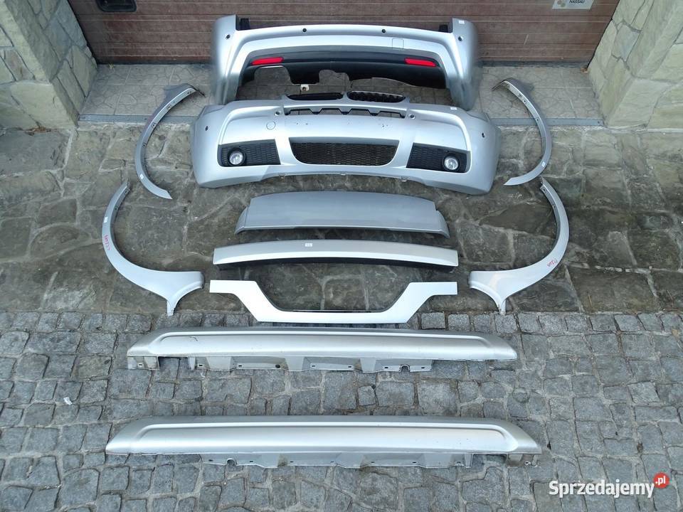 KOMPLETNY MPAKIET BMW X3 E83 LIFT ZDERZAK LISTWY