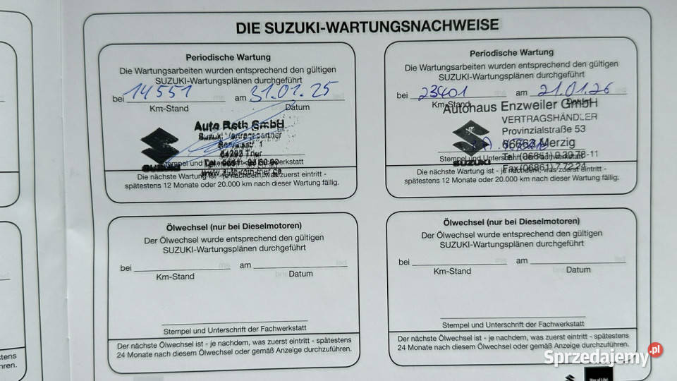 Suzuki Ignis Benzyna Zarejestrowany Ubezpieczony centralny zamek Elbląg