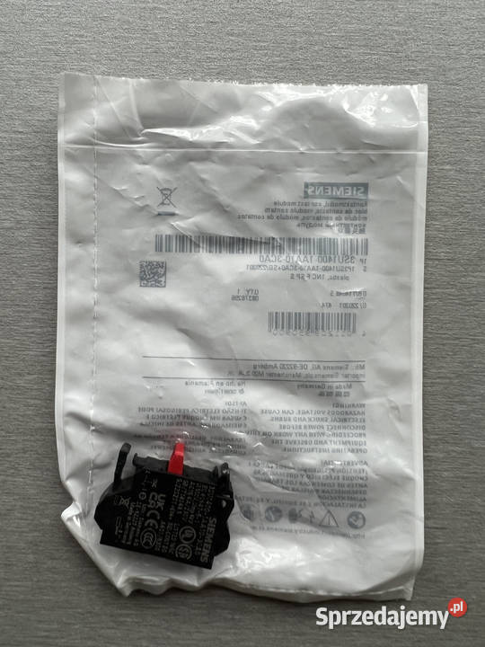 Siemens 3SU14001AA103CA0 Styk NC Gliwice