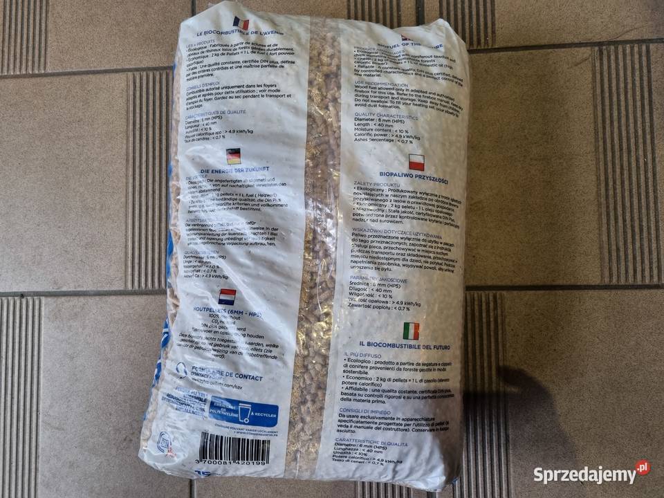 Pellet Sylva 6mm plus a1 pelet ikea drewexim Szczecinek
