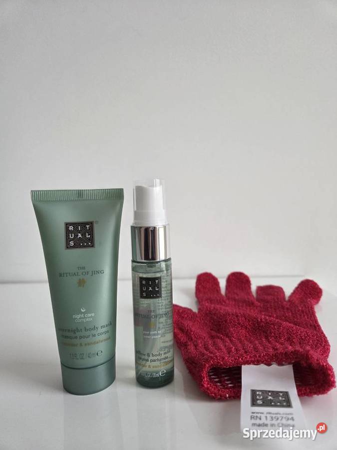 Rituals maska i mgiełka do ciała rękawiczka Unisex Liszki