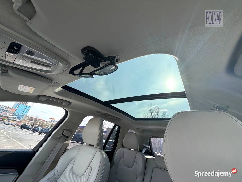 VOLVO XC90 ULTRA BRIGHT B5 264 AWD Benzyna mHEV czujnik martwego pola Wrocław