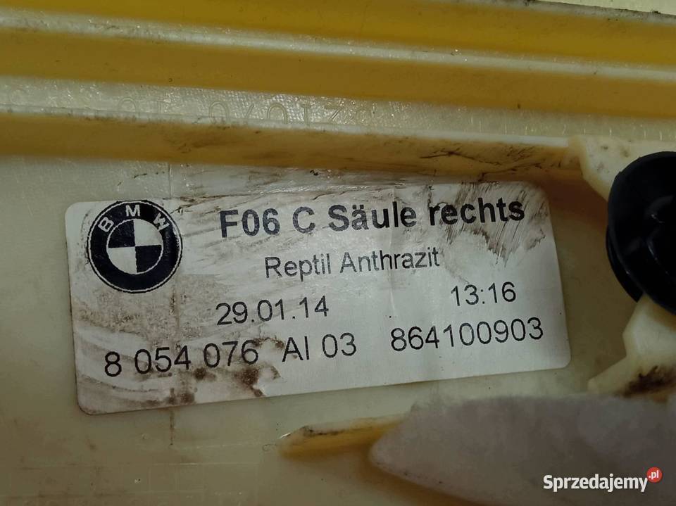 OSŁONA SŁUPKA C LEWA PRAWA KPL MPAKIET 8054075 osobowe