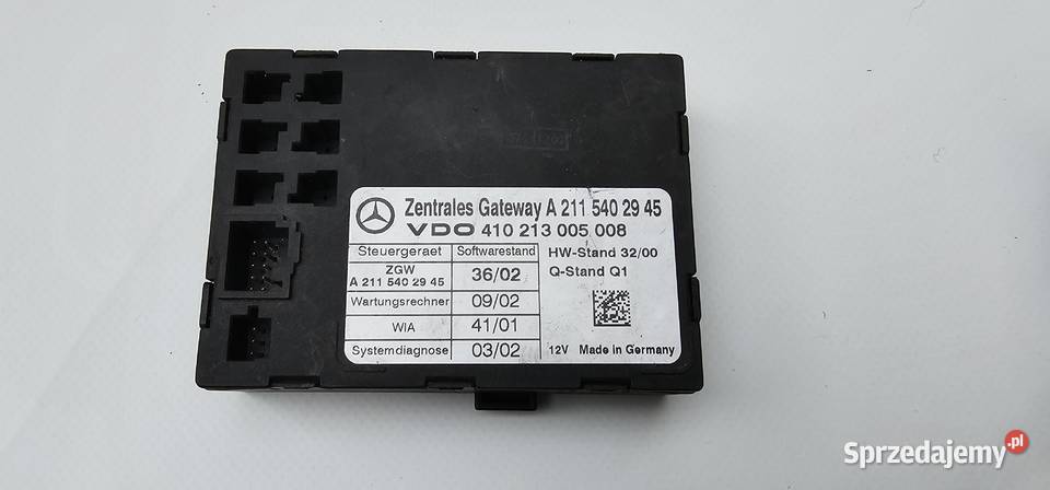 Sterownik moduł telefonu mercedes w211 Zbąszyń